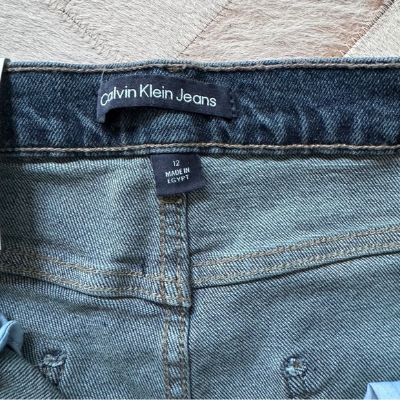 Calvin‎ Klein Blue Straight Leg Jeans - Picture 5 of 14